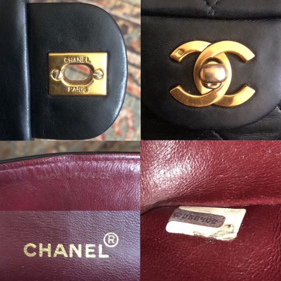 SOLD***Chanel Vintage Classic Medium Double Flap Bag - Picture 14 of 14